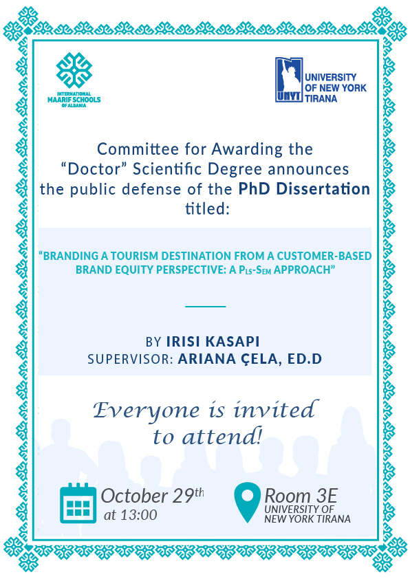 Dissertation Defence – Irisi Kasapi