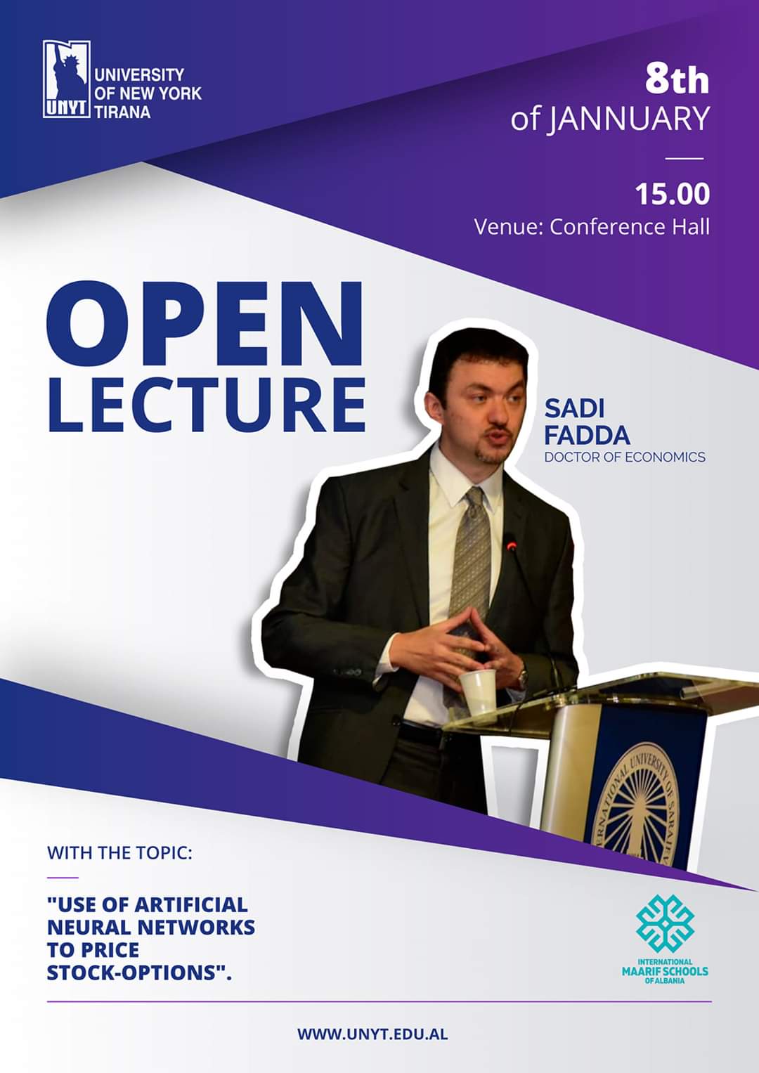 Use of Artificial Neural Networks to Price-Stock Options – Open Lecture