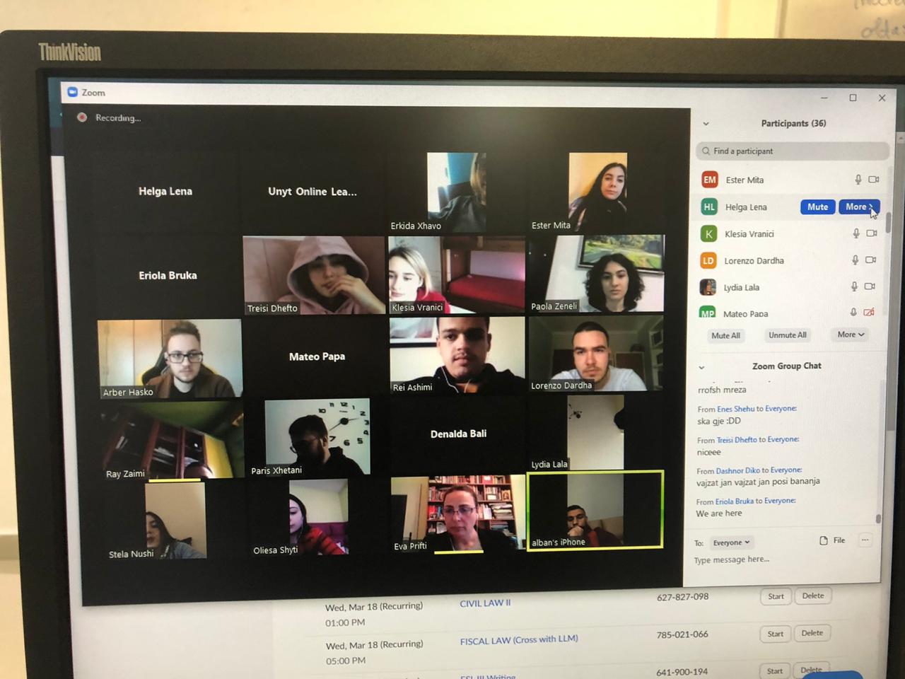 International Media Features the University of New York Tirana