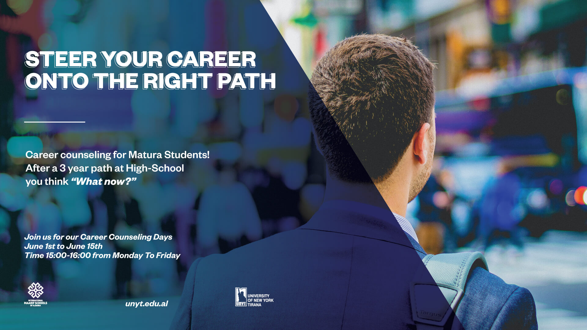 Career counselling for Matura Students!