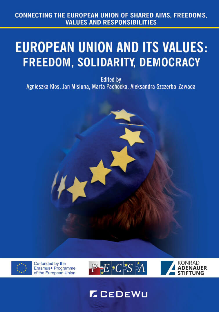 European Union and its values: Freedom, Solidarity, Democracy
