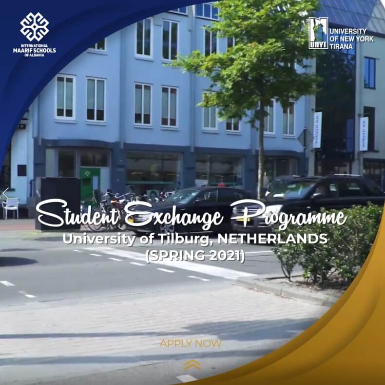 Erasmus Exchange Program with the University of Tilburg, Netherlands