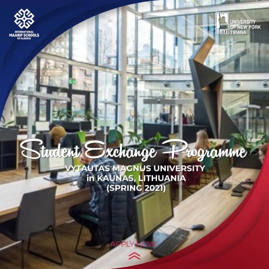 Erasmus Exchange Program with the Vytautas Magnus University, Lithuania
